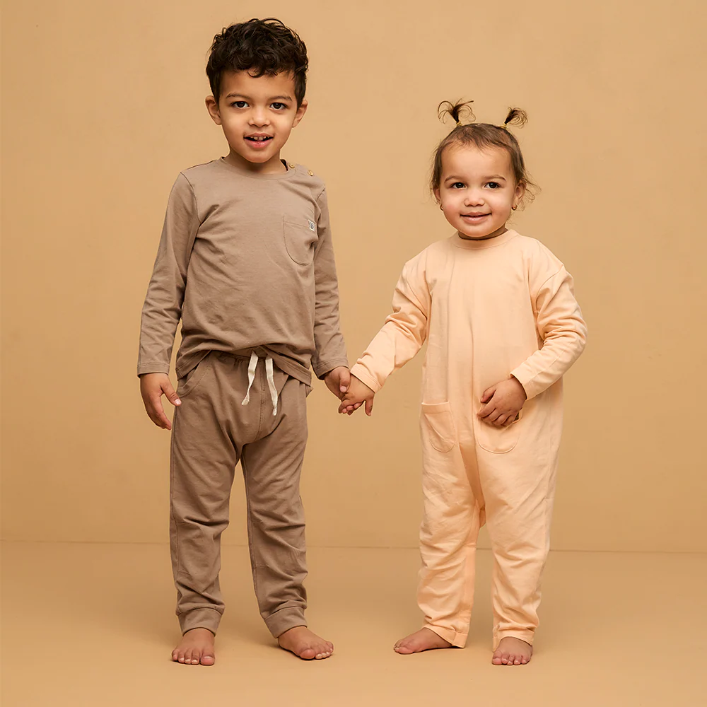 Cloby UV-Langarmshirt Peanut Brown - Image 12