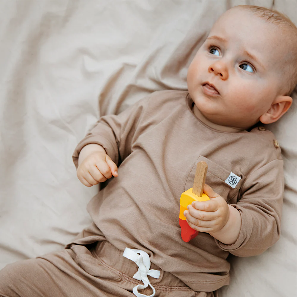 Cloby UV-Langarmshirt Peanut Brown - Image 18