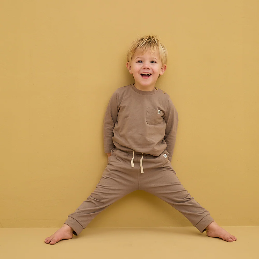 Cloby UV-Langarmshirt Peanut Brown - Image 19