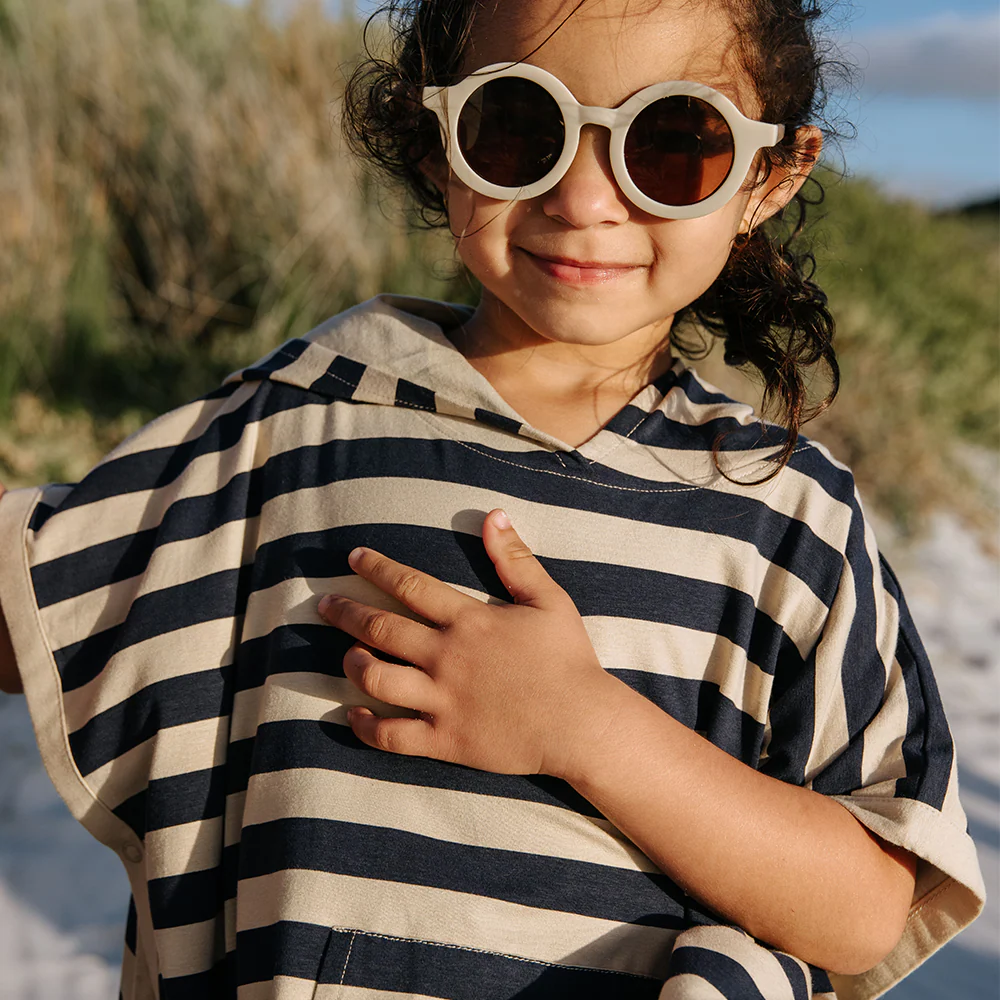 Cloby UV-Poncho Navy Stripe - Image 7