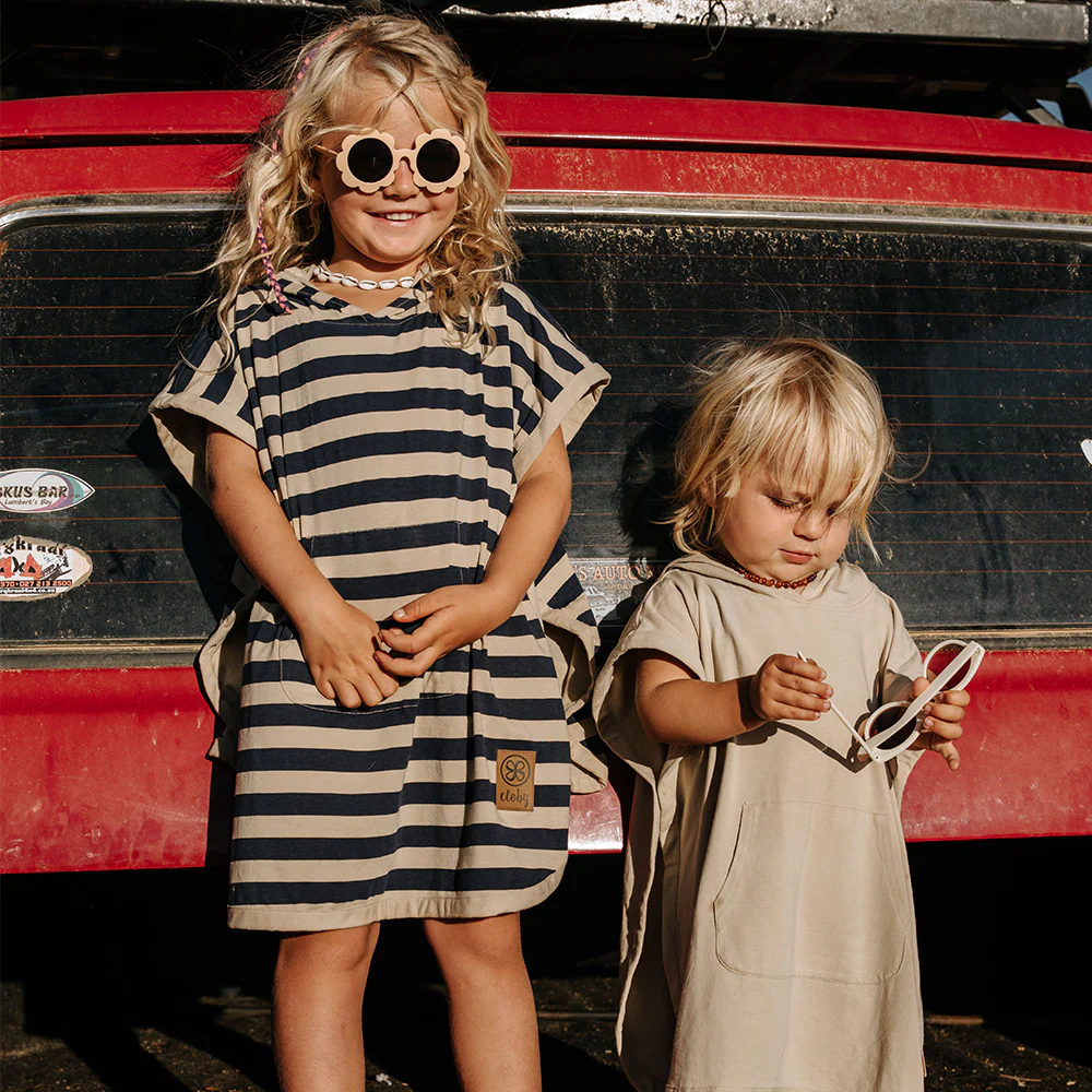 Cloby UV-Poncho Navy Stripe - Image 8
