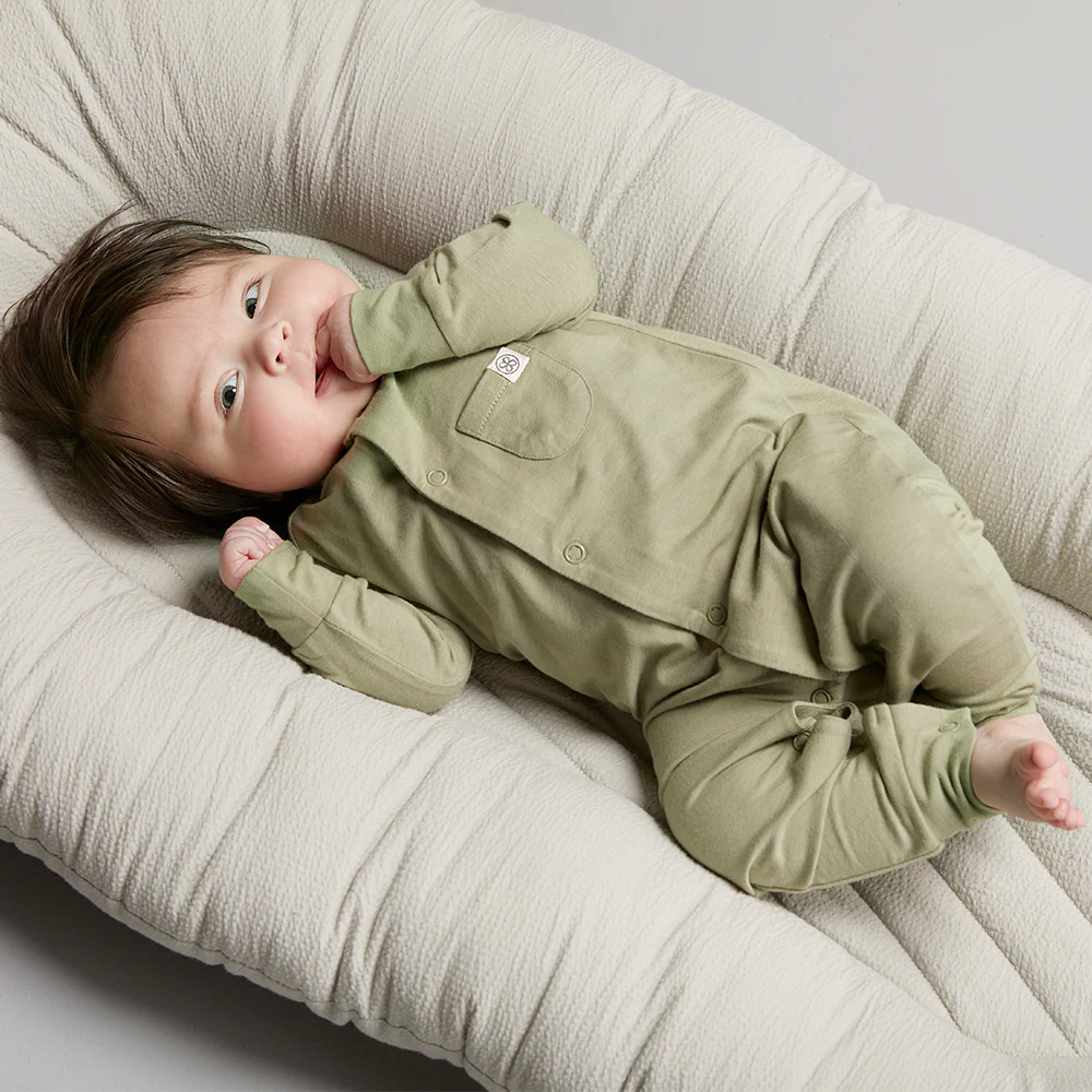 Cloby UV-Strampler Olive Green - Image 2