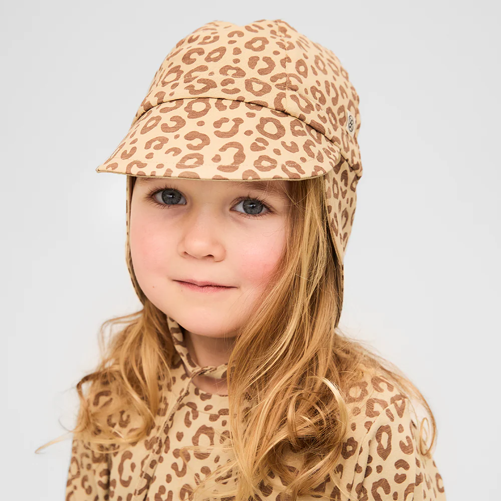 Cloby Wendbarer UV-Sonnenhut Leopard Brown/Sandy - Image 2