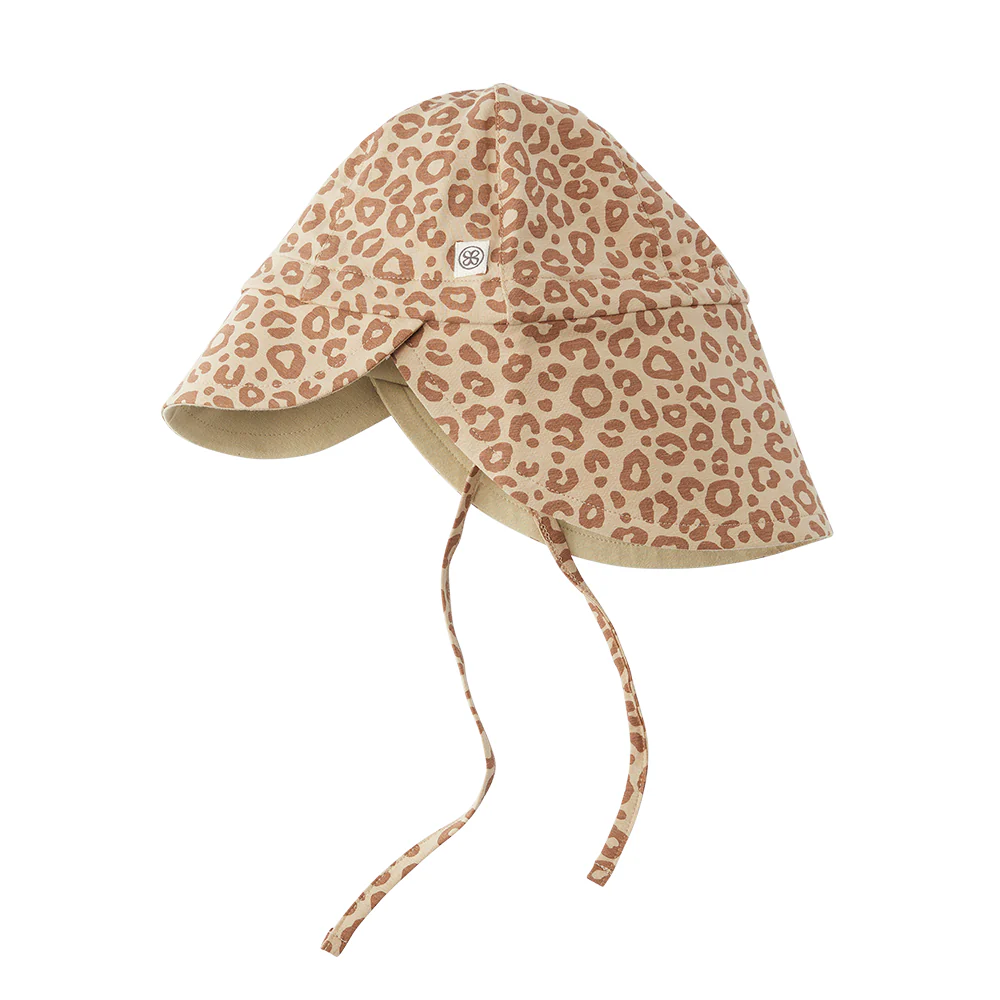 Cloby Wendbarer UV-Sonnenhut Leopard Brown/Sandy - Image 3