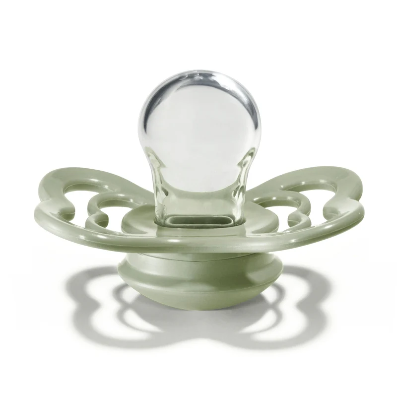 Bibs  Schnuller Supreme Silikon 0-6 Monate  Ivory/Sage - Image 6