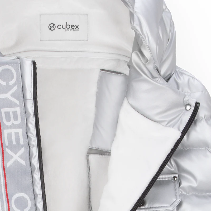 Cybex Fusssack Arctic Silver - Image 4