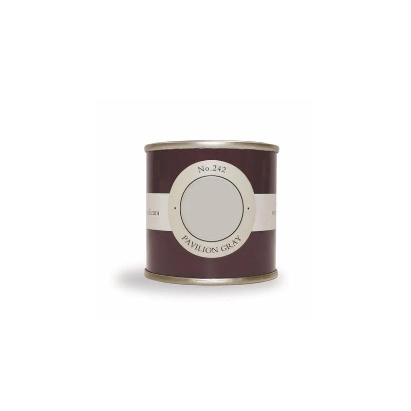 Farrow & Ball  Estate Emulsion  Pavilion Gray 242 - Image 3