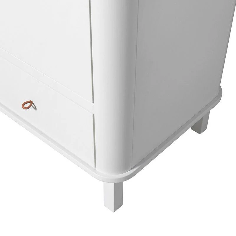 Oliver Furniture  Wood Kleiderschrank 2-türig  Weiss - Image 9
