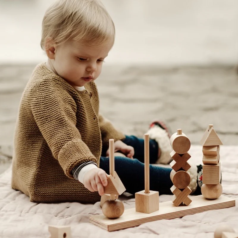 Wooden Story  Steckspiel XL  Natur - Image 4
