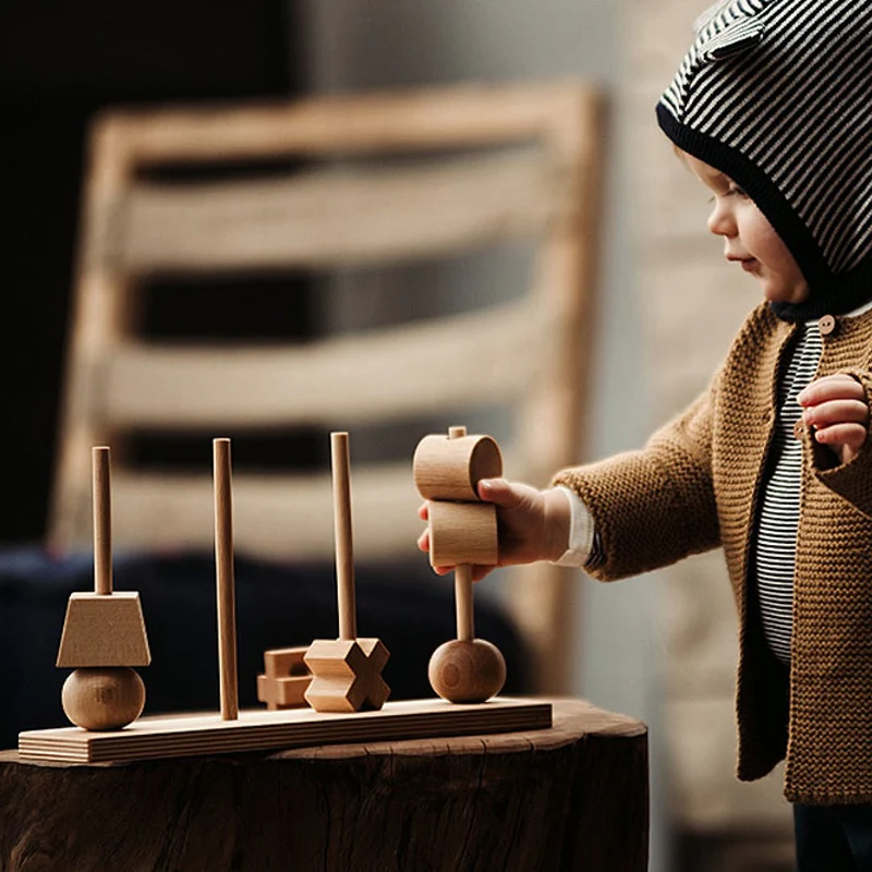 Wooden Story  Steckspiel XL  Natur - Image 5