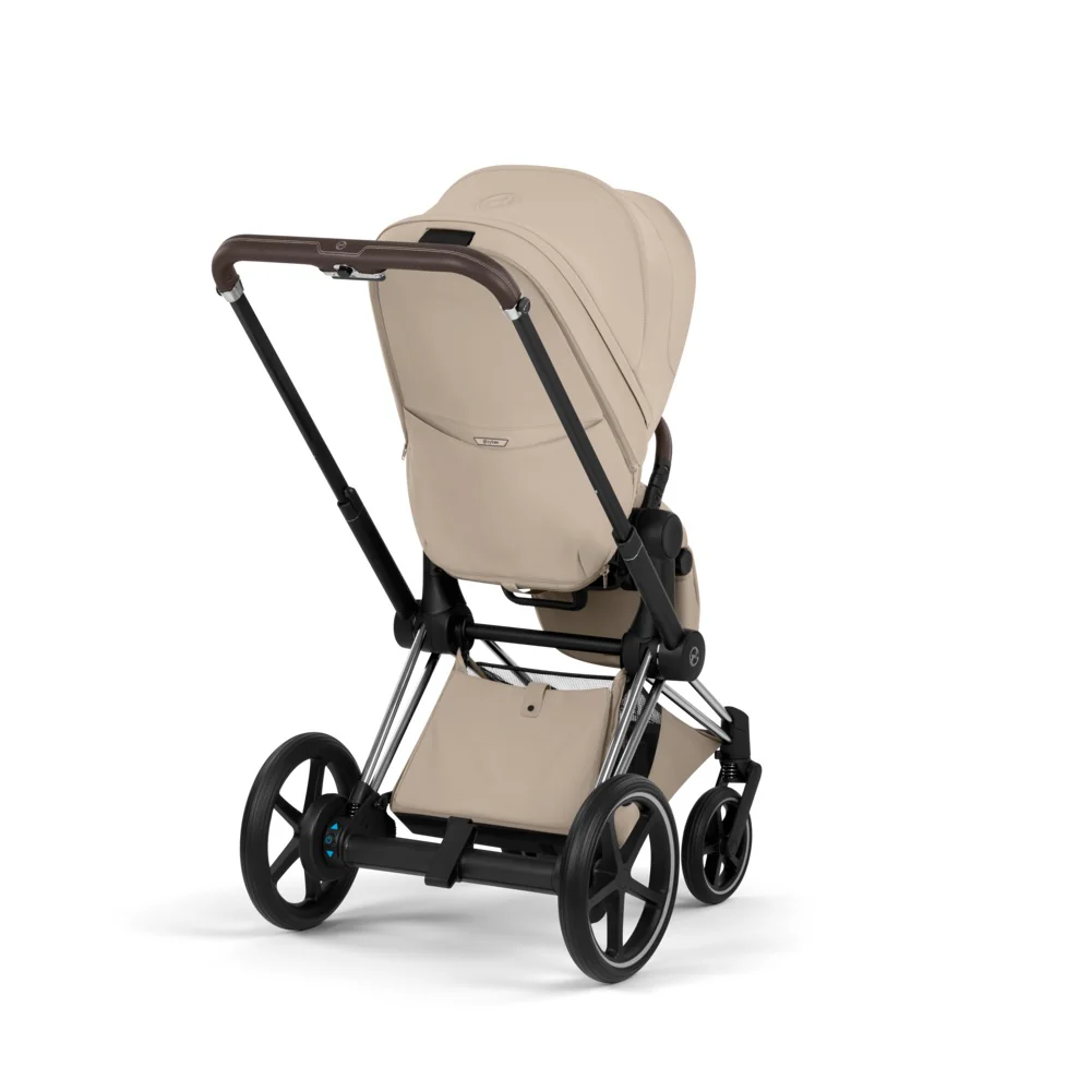 Cybex  e-Priam Style Chrome Brown/Cozy Beige - Image 3