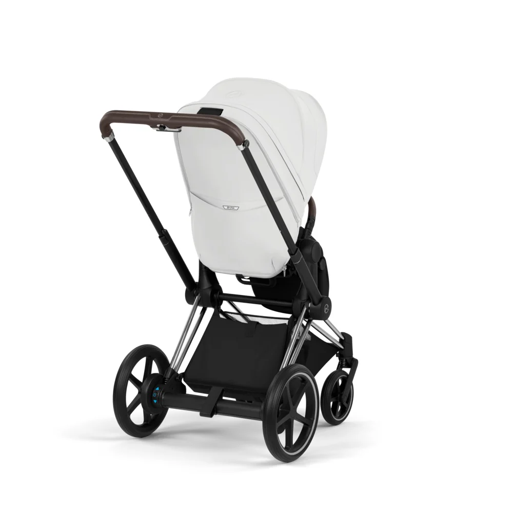 Cybex  e-Priam Style Chrome Brown/Off White - Image 3