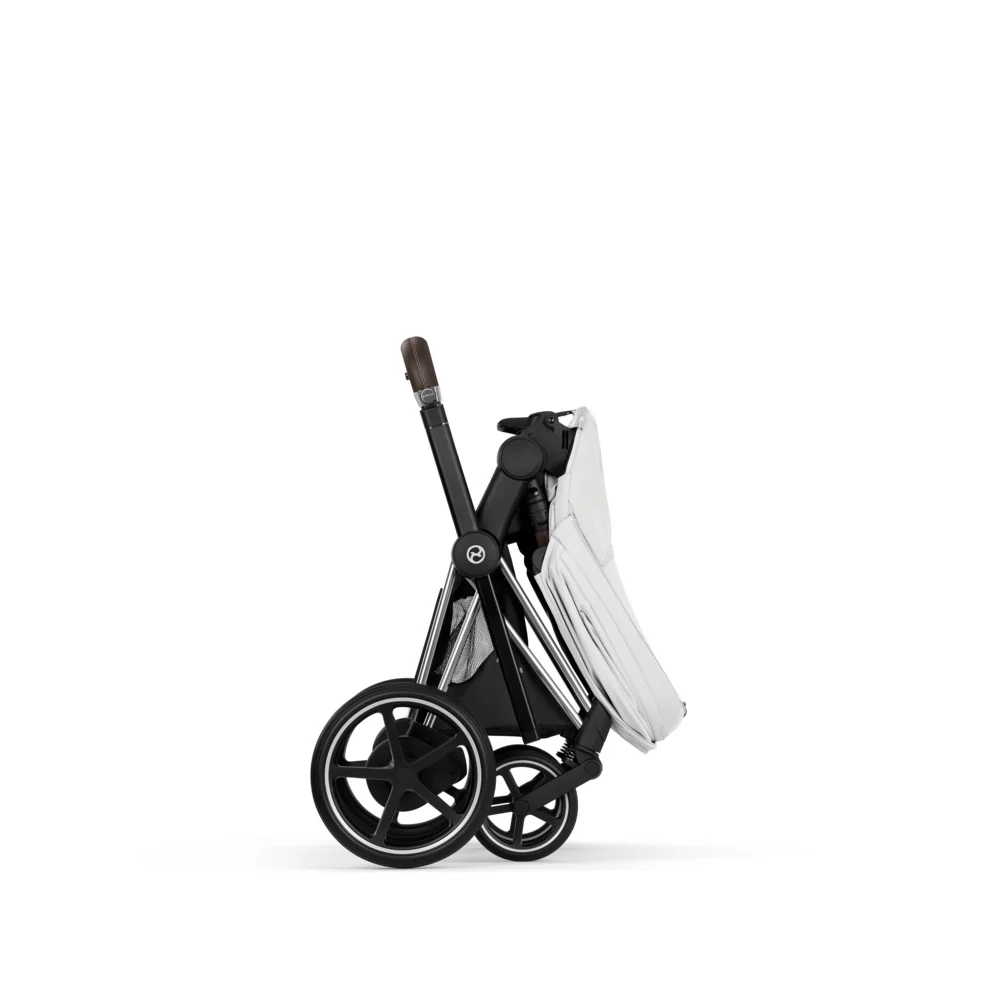 Cybex  e-Priam Style Chrome Brown/Off White - Image 6