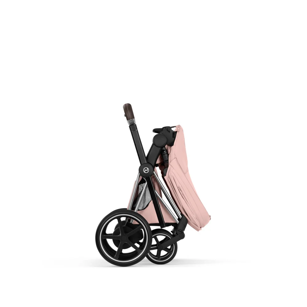 Cybex  e-Priam Style Chrome Brown/Peach Pink - Image 6