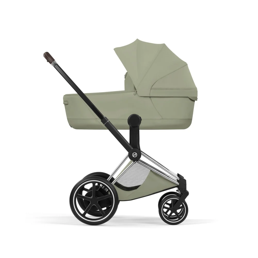 Cybex  e-Priam Style Chrome Brown/Sage Green - Image 5