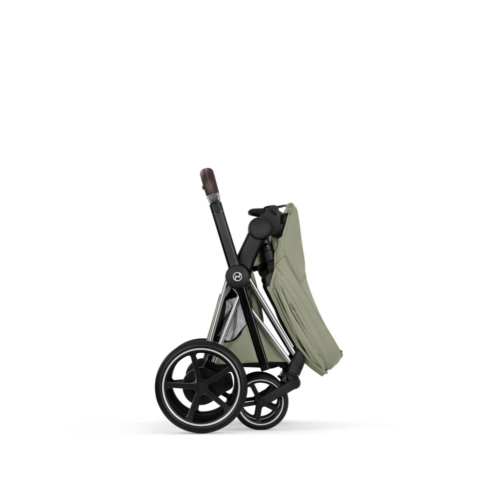 Cybex  e-Priam Style Chrome Brown/Sage Green - Image 6