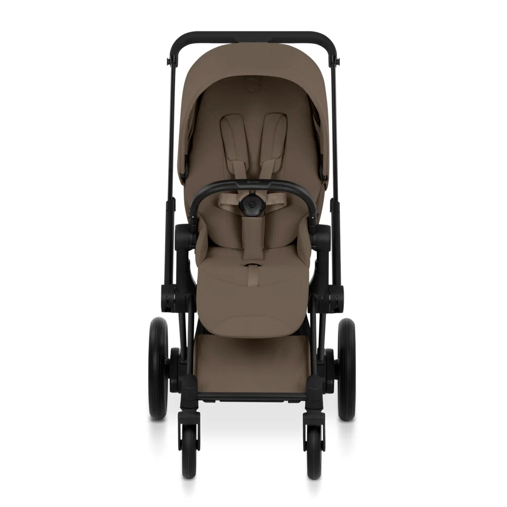 Cybex  e-Priam Style Matt Black/Coconut Brown - Image 2