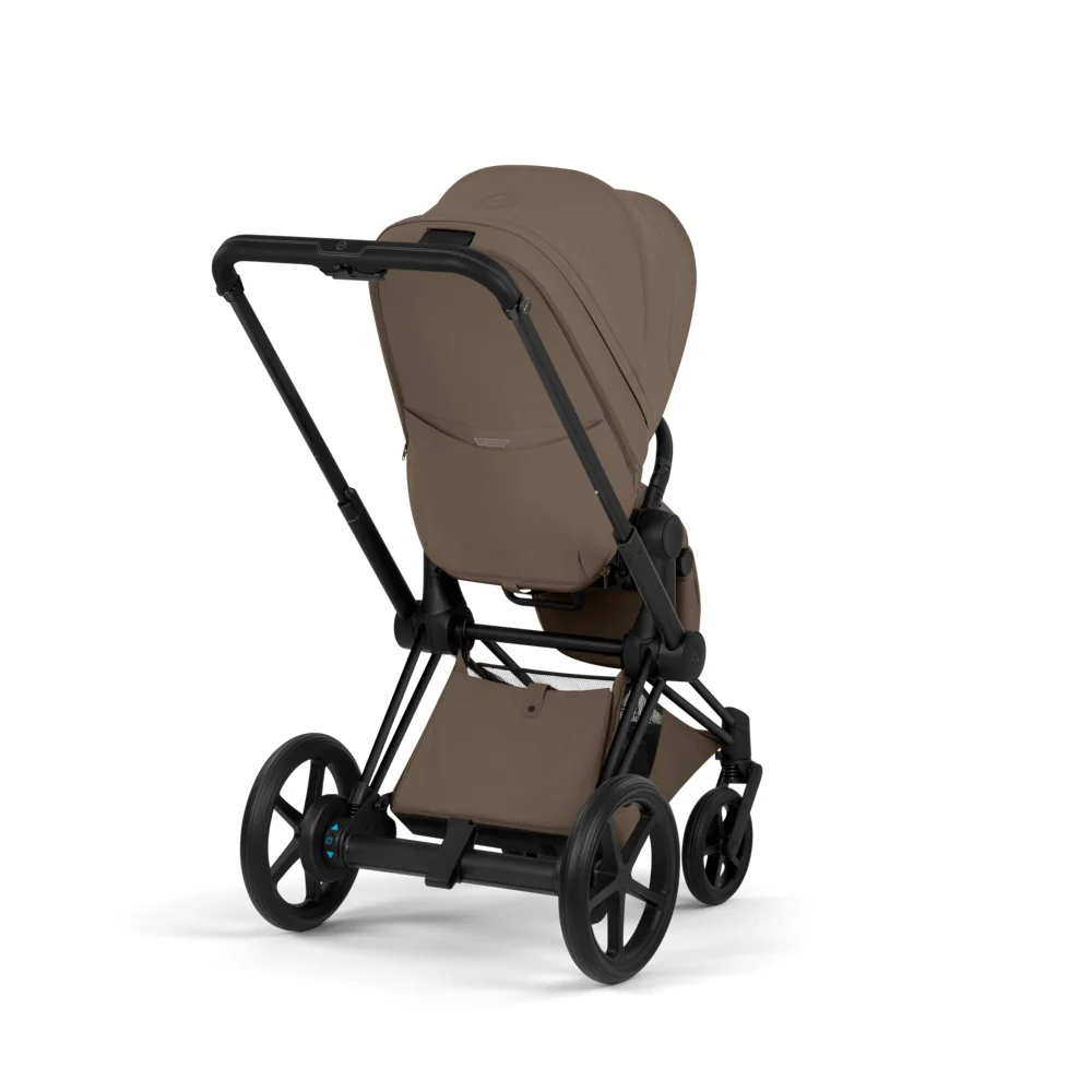 Cybex  e-Priam Style Matt Black/Coconut Brown - Image 3