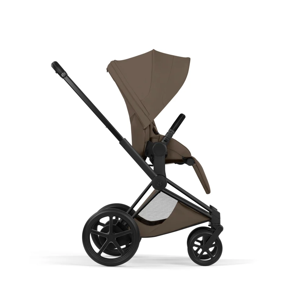 Cybex  e-Priam Style Matt Black/Coconut Brown - Image 4