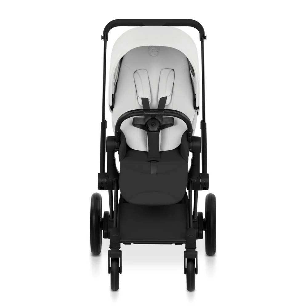 Cybex  e-Priam Style Matt Black/Off White - Image 2