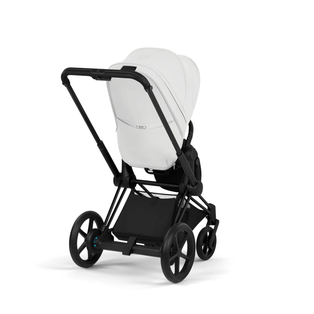 Cybex  e-Priam Style Matt Black/Off White - Image 3