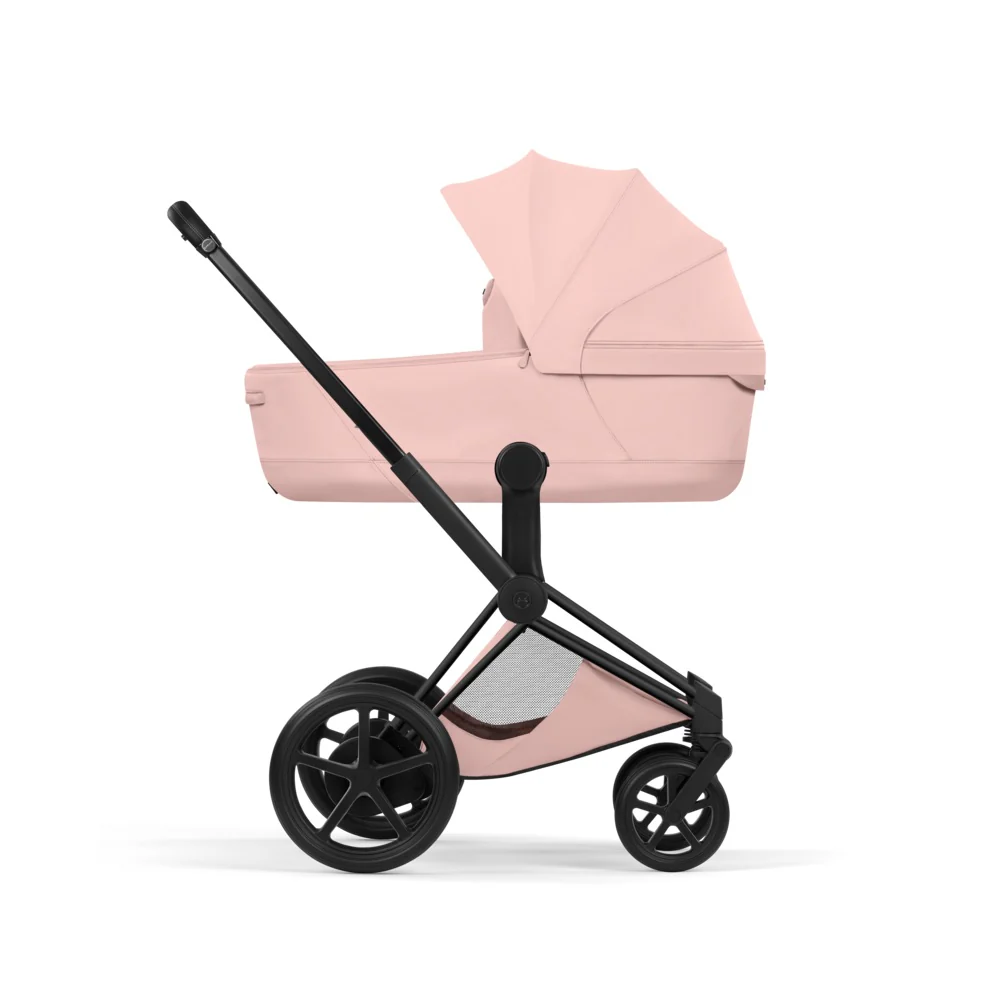 Cybex  e-Priam Style Matt Black/Peach Pink - Image 5