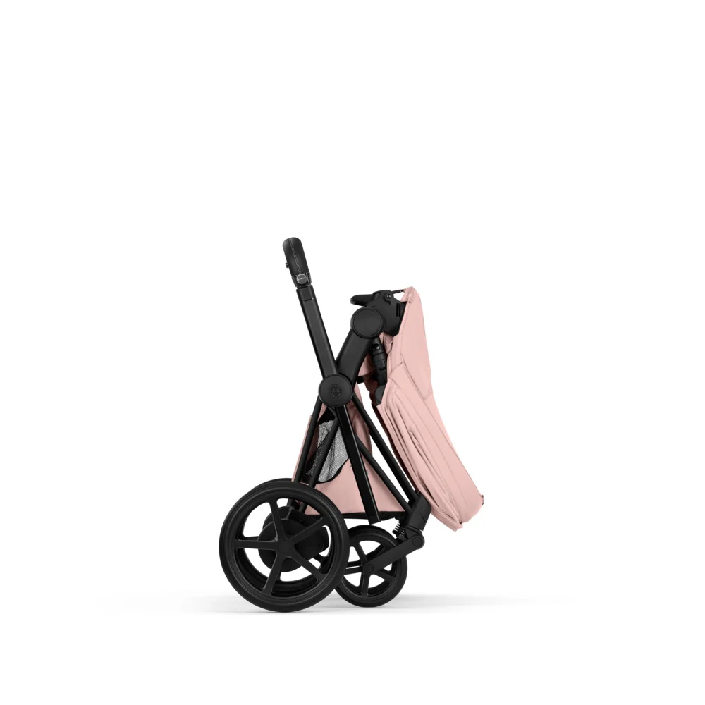 Cybex  e-Priam Style Matt Black/Peach Pink - Image 6