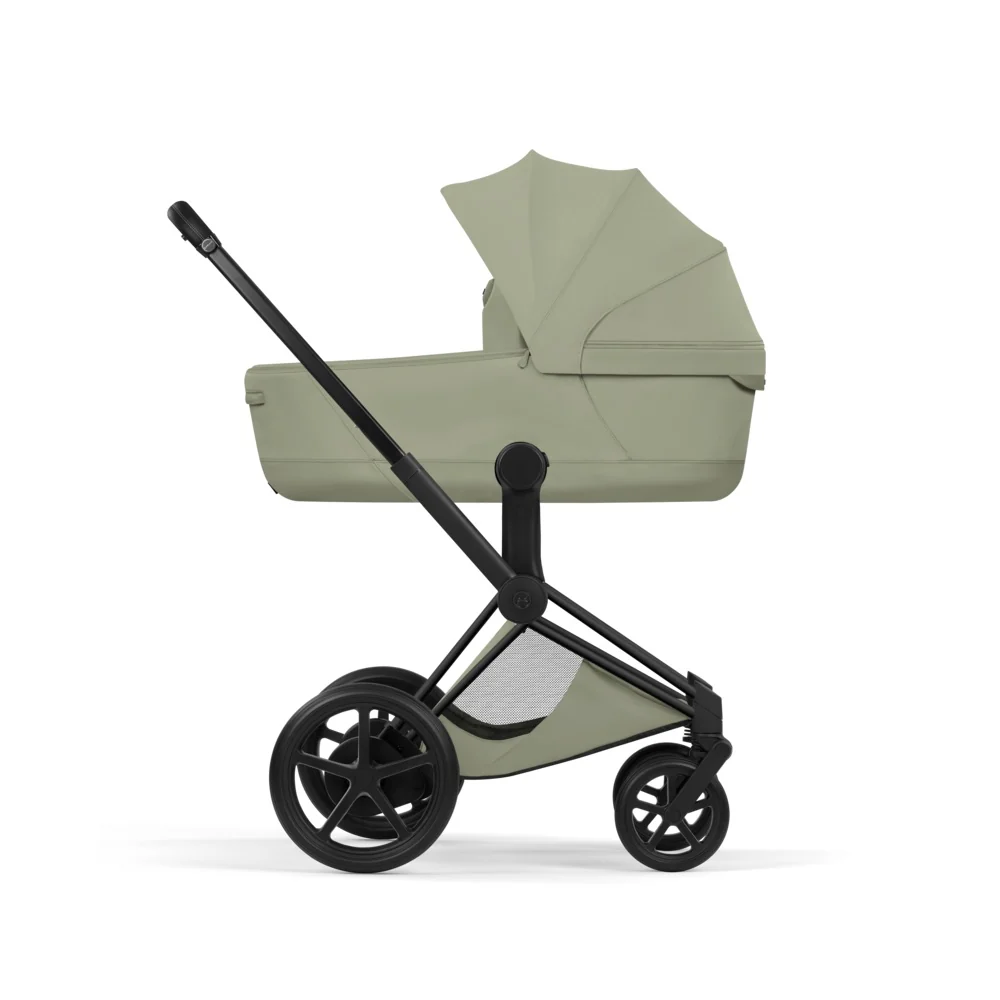 Cybex  e-Priam Style Matt Black/Sage Green - Image 5