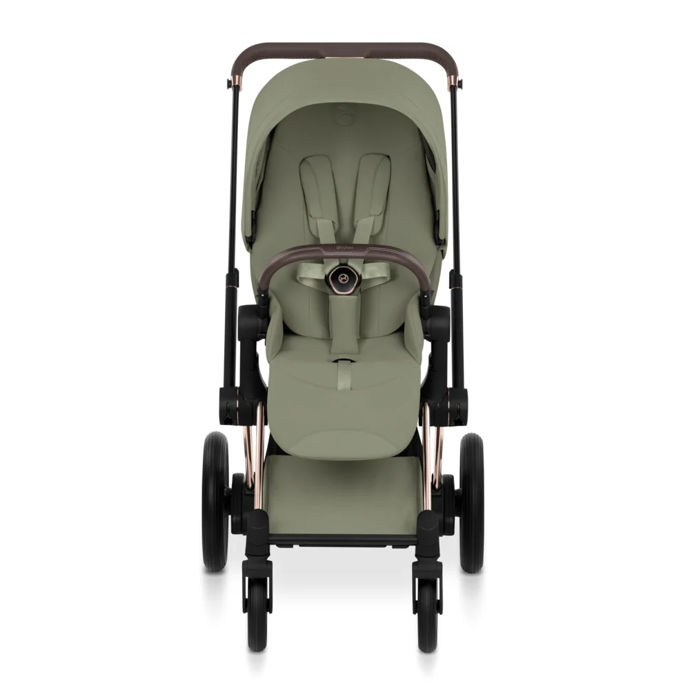 Cybex  e-Priam Style Rosegold/Sage Green - Image 2