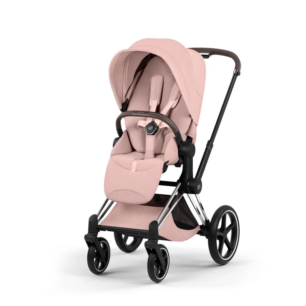 Cybex  Priam Style Chrome Brown/Peach Pink - Image 2