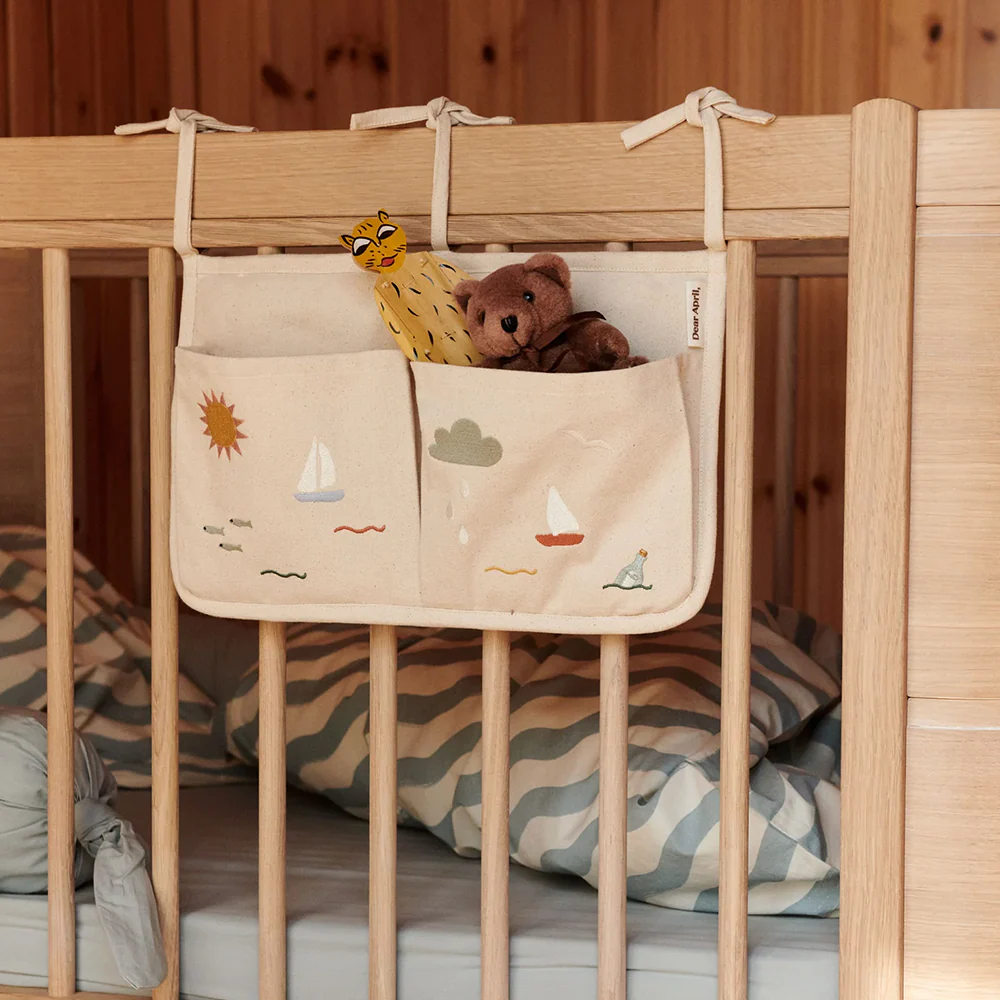 Dear April Bestickte Betttasche zur Aufbewahrung 'Posy' Sea Life - Image 2