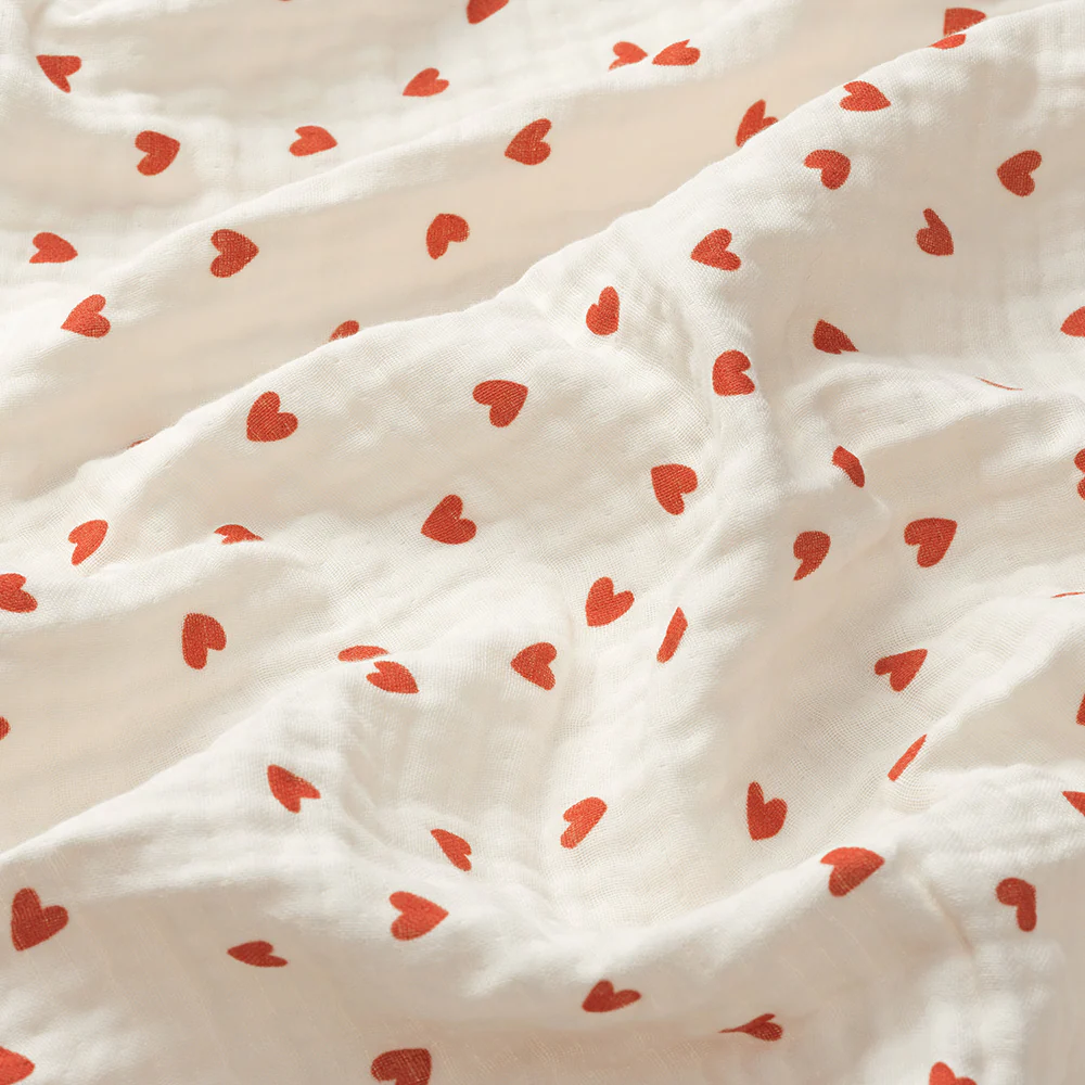 Dear April Musselin Babydecke 'Murray' Little Love - Image 3