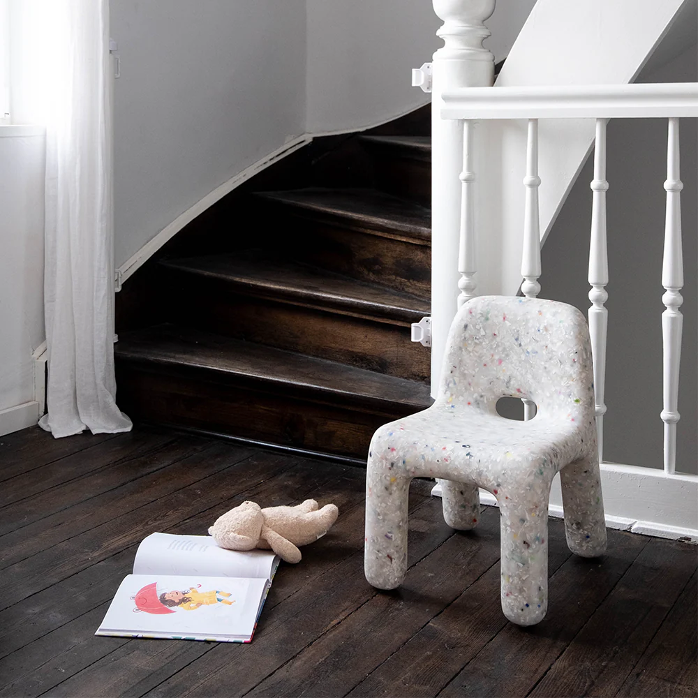 EcoBirdy Kinderstuhl 'Charlie' Off White - Image 4