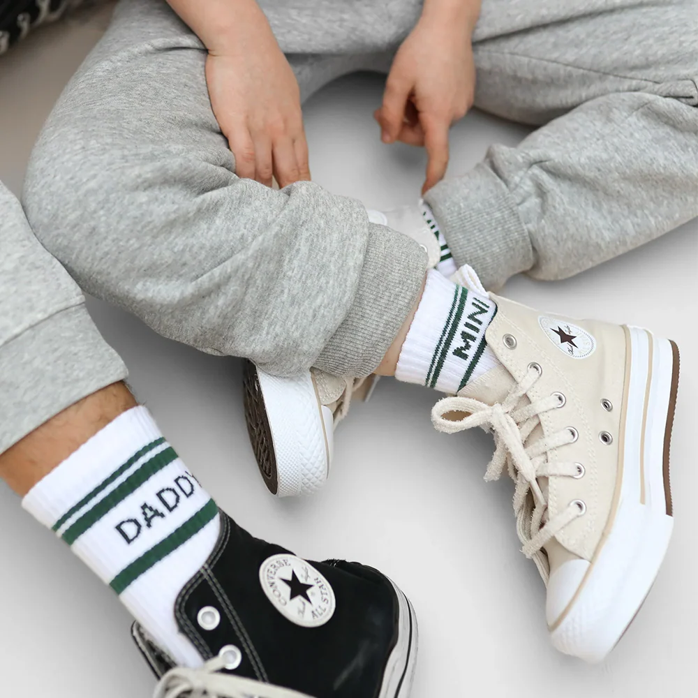 Famvibes Kinder Socken Mini Weiss/Grün - Image 3