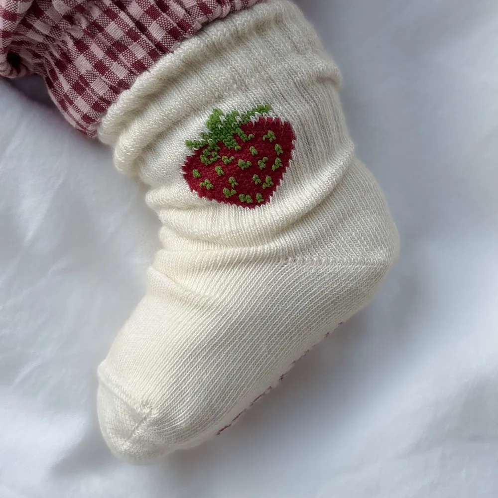 Famvibes Socken für Babys Strawberry Milk - Image 3