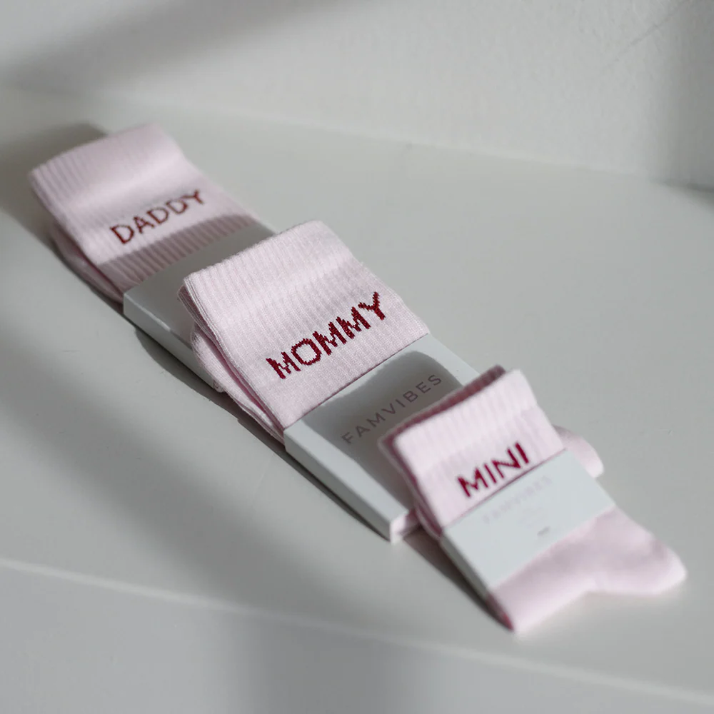 Famvibes Socken für Erwachsene 'Daddy' Rosa - Image 3