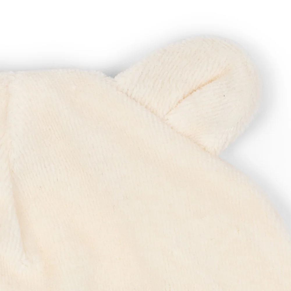 Fanga Fontana Baby Beanie 'Elu' Antique White - Image 4