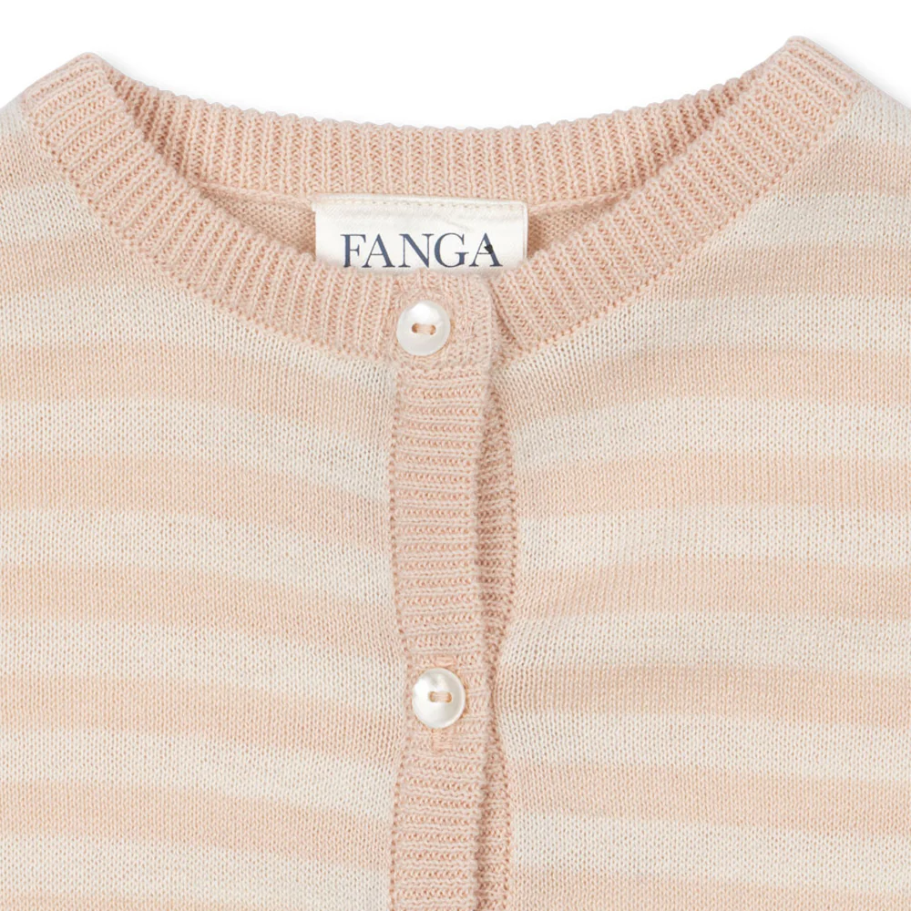 Fanga Fontana Baby Strick-Cardigan 'Venti' Cameo Rose - Image 5