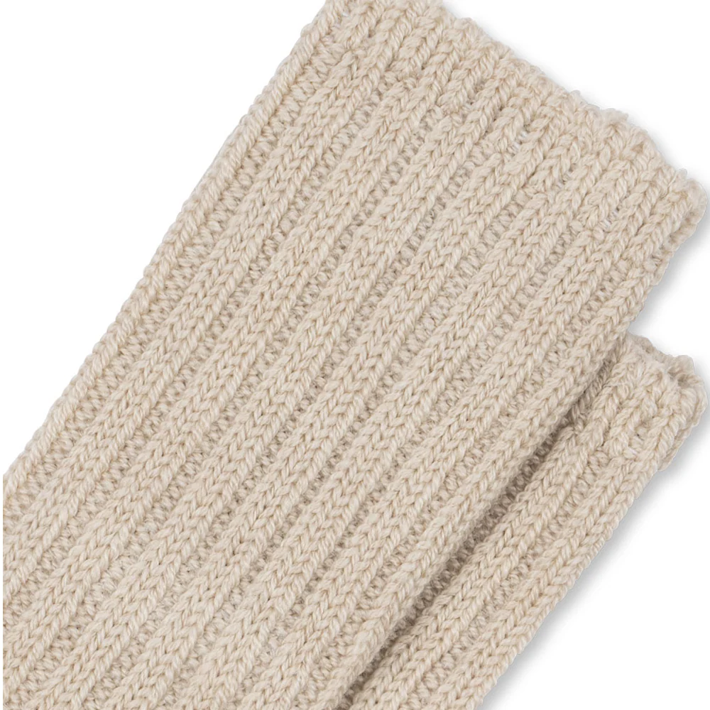 Fanga Fontana Baby Stricksocken  'Lana' Sand - Image 3