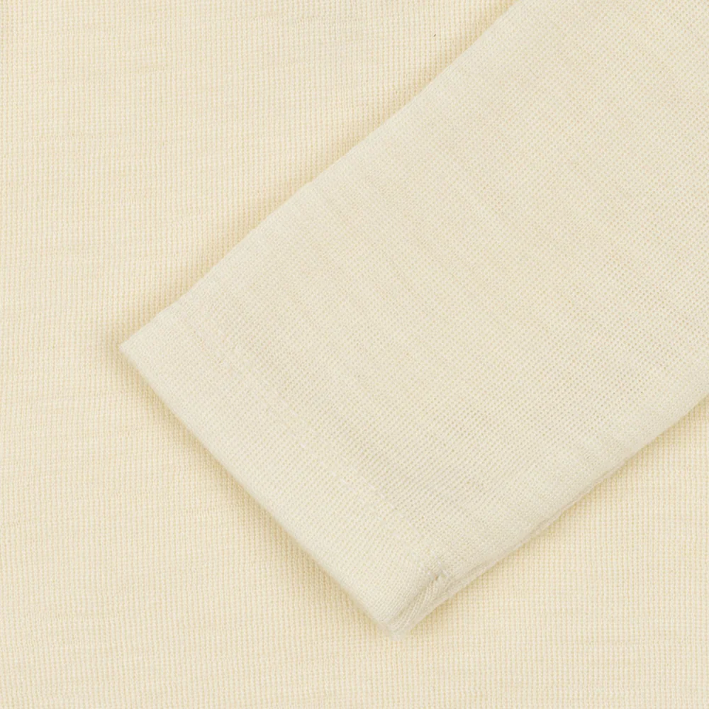 Fanga Fontana Body aus Merinowolle 'Erba' Beige Melange - Image 5