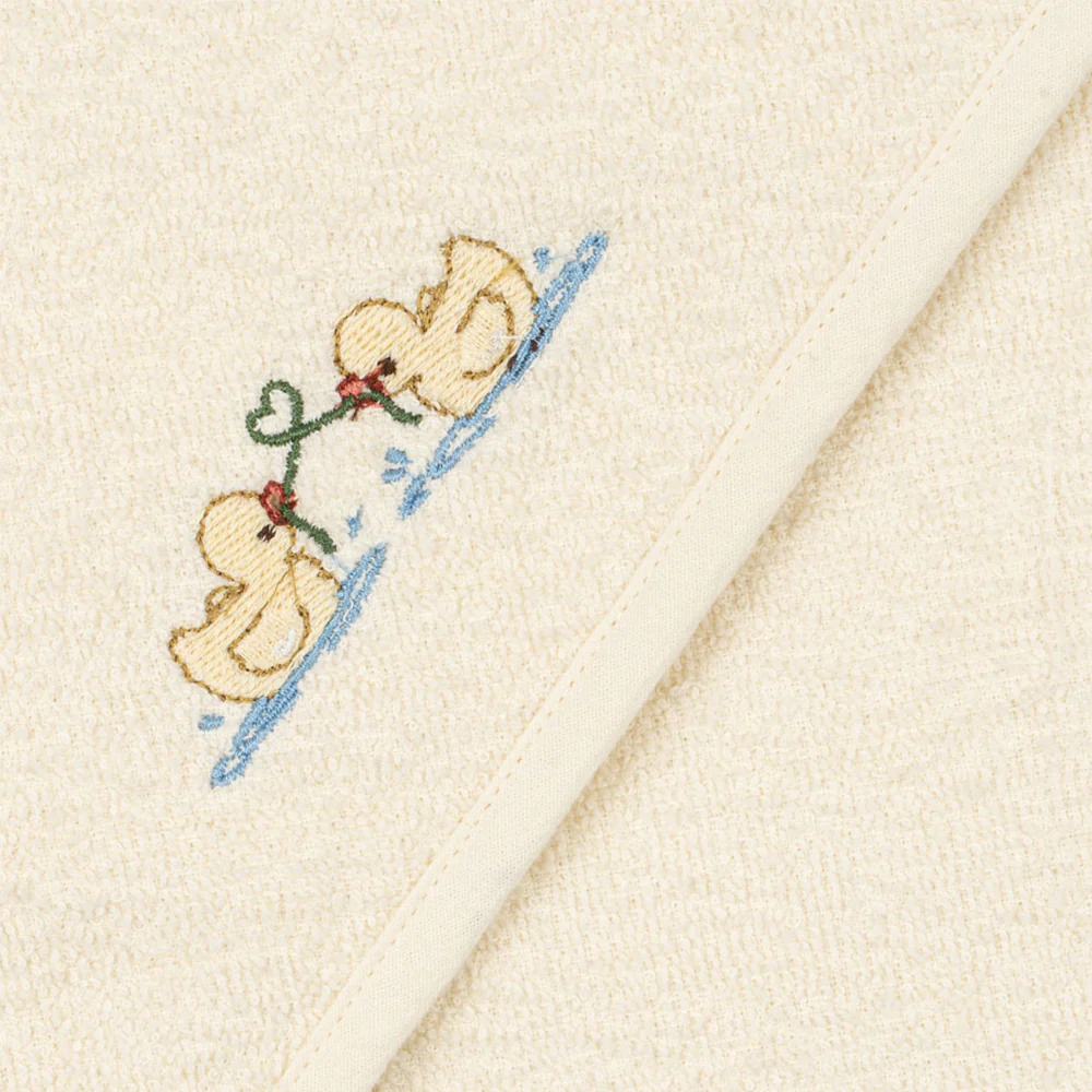 Fanga Fontana  Kapuzenbadetuch 'Figo' Antique White - Image 3