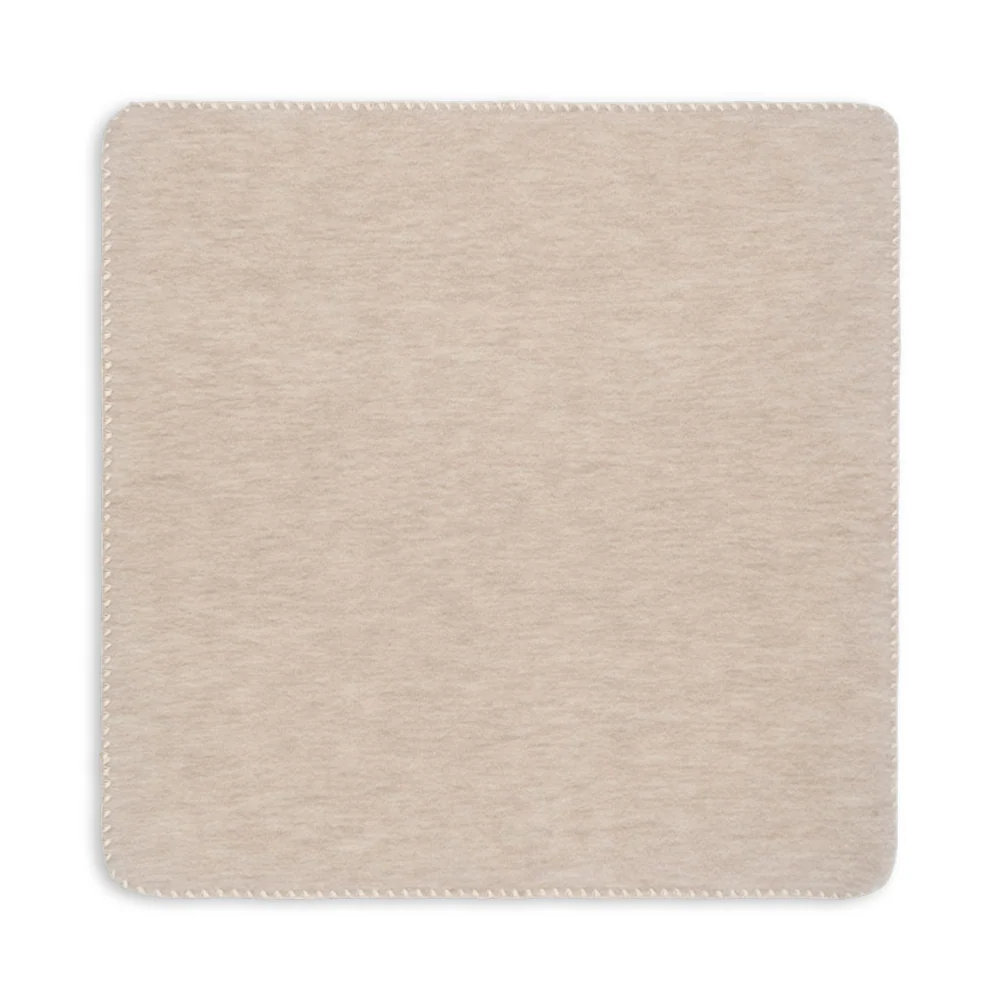 Fanga Fontana Wollfleece Babydecke 'Erba' Oatmeal Melange - Image 5
