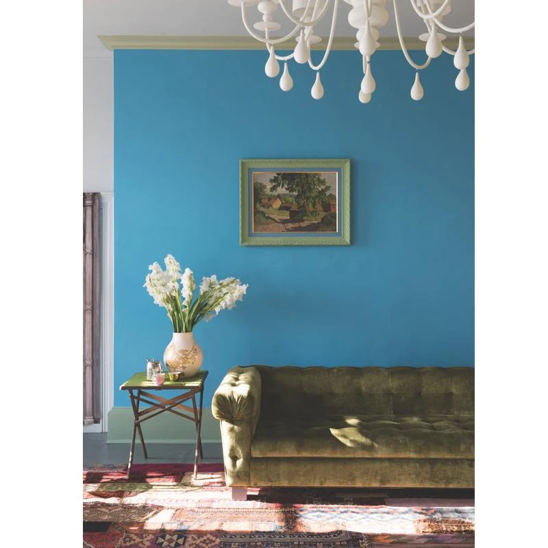 Farrow & Ball  Estate Emulsion  Archive St Giles Blue 280 - Image 3