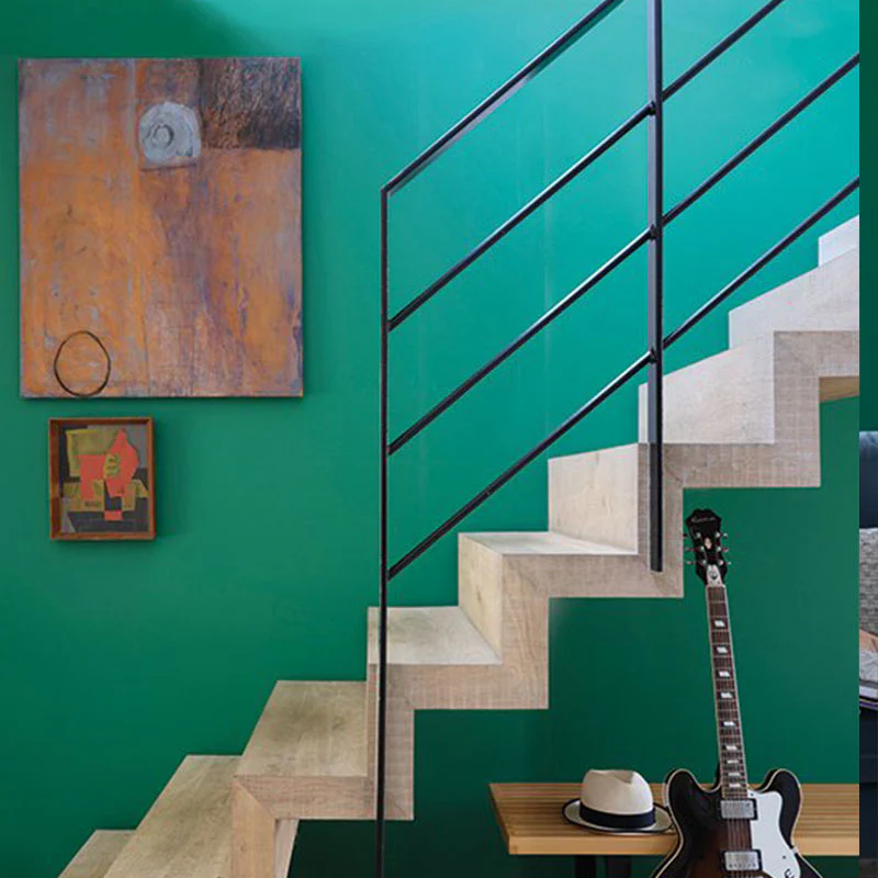 Farrow & Ball  Estate Emulsion  Archive  Verdigris Green W50 - Image 4