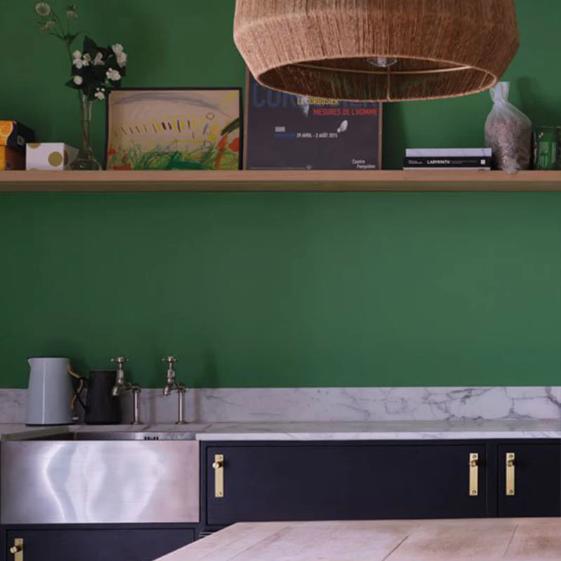 Farrow & Ball  Estate Emulsion  Archive  Emerald Green W53 - Image 2