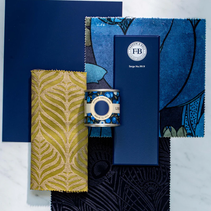 Farrow & Ball  Estate Emulsion Archive Collection  Serge 9919 - Image 4