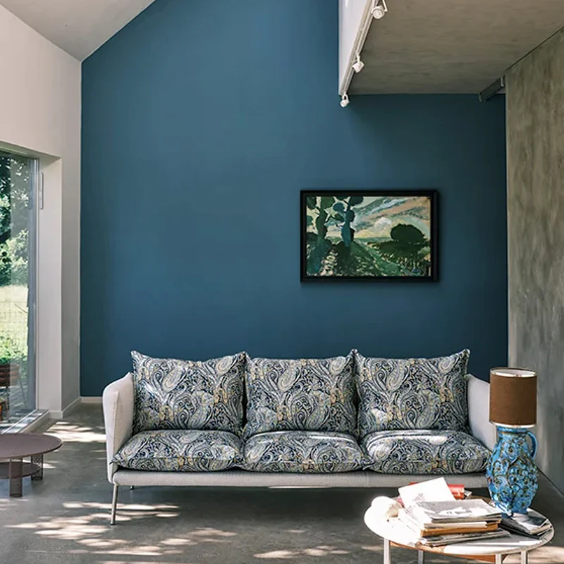 Farrow & Ball  Estate Emulsion Archive Sloe Blue 87 - Image 2