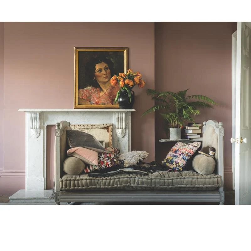Farrow & Ball  Estate Emulsion  Sulking Room Pink 295 - Image 3