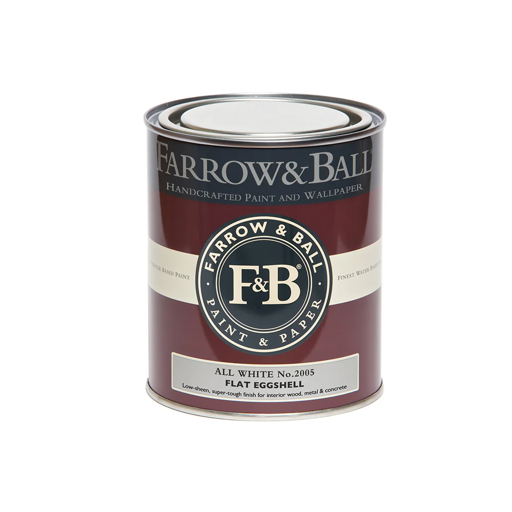 Farrow & Ball  Flat Eggshell All White No.2005 - Image 5