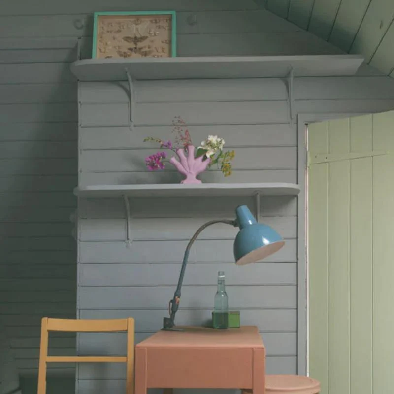 Farrow & Ball  Modern Emulsion Archive Manor House Gray 265 - Image 2